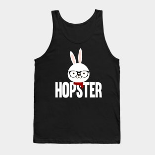 Hipster Bunny aka Hopster Tank Top